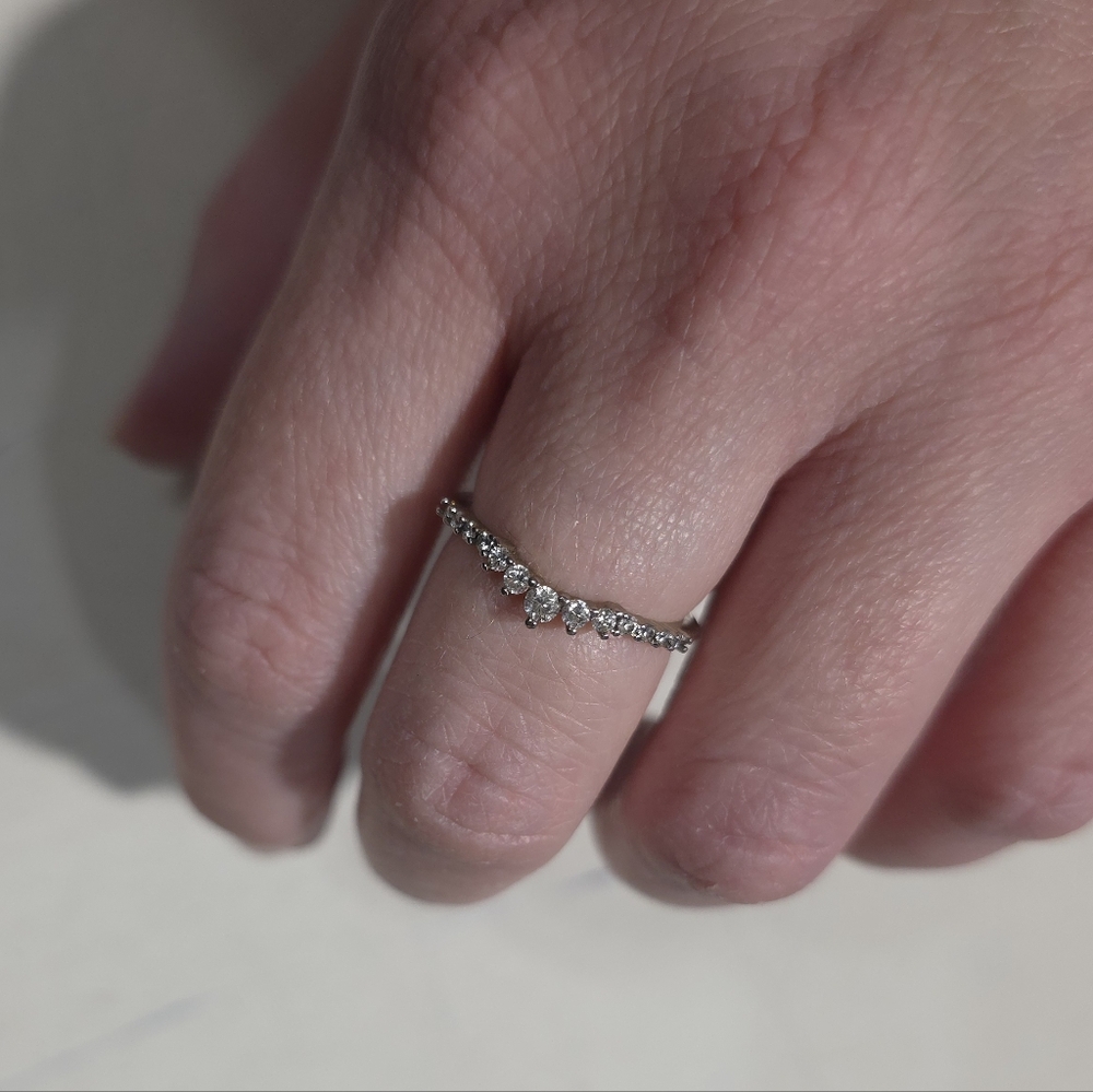 Fragrant Jewels Silver Sparkle Ring
